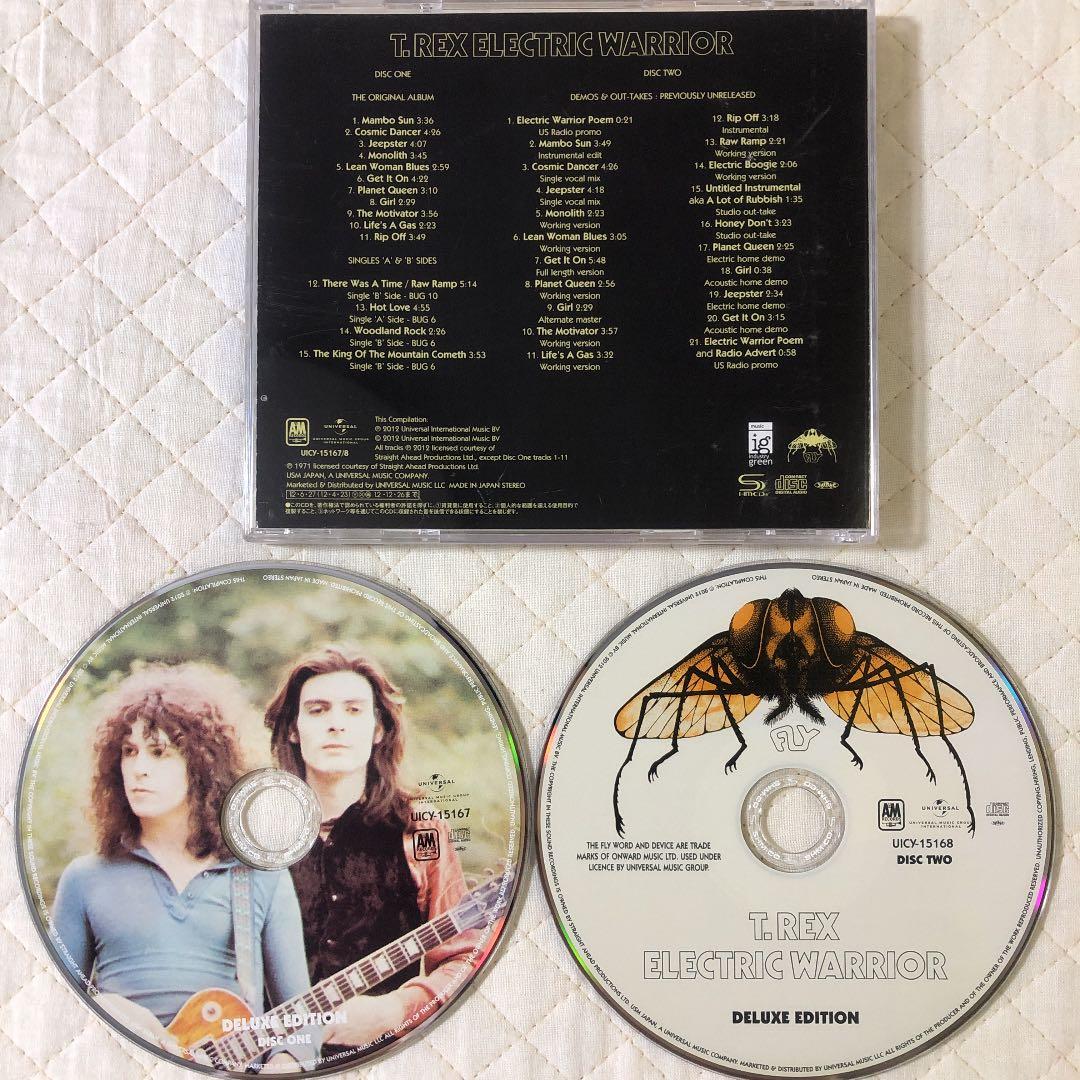 国内盤2CD！T. Rex / 電気の武者〈デラックス・エディション〉