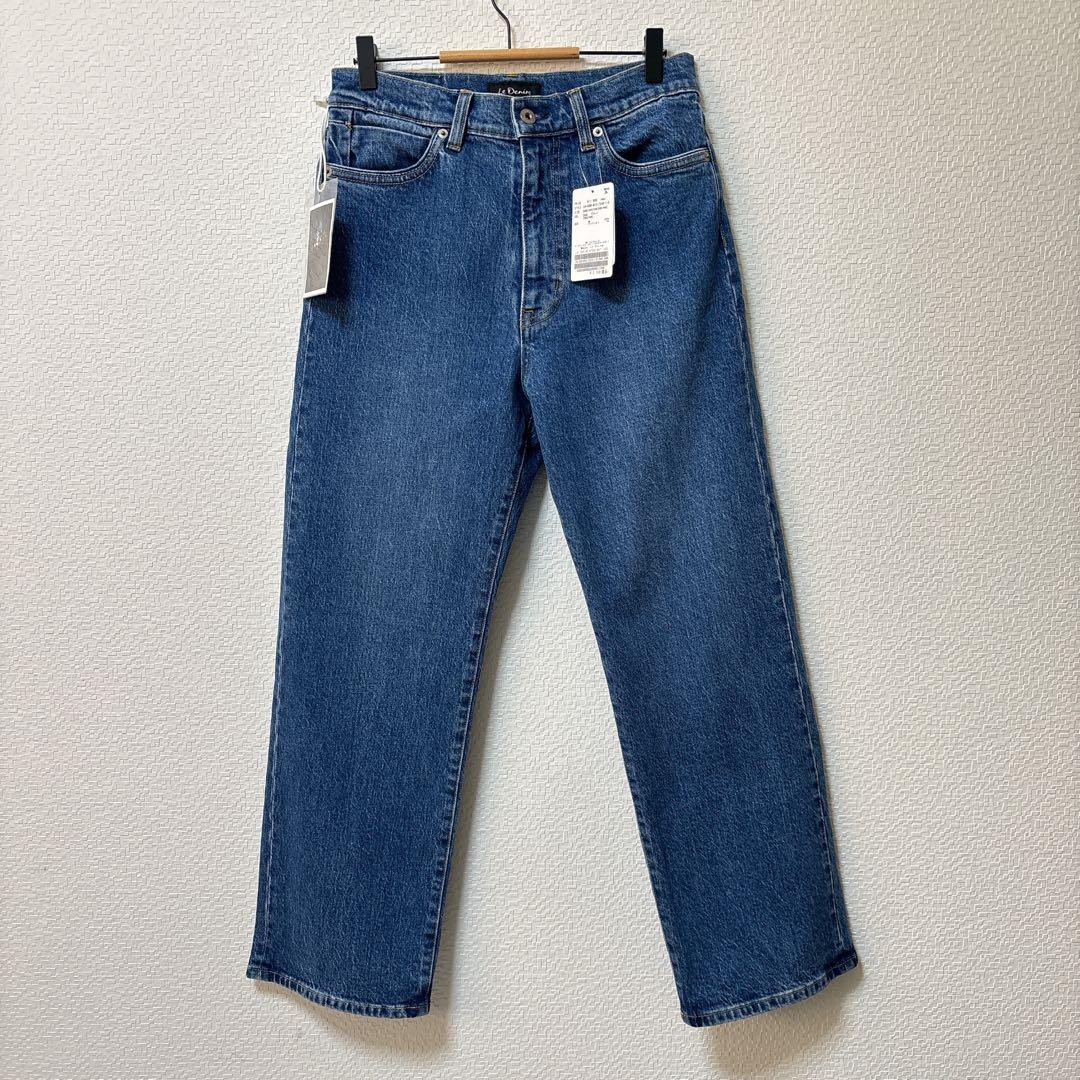 【SLOBE IENA】新品タグ付 LE DENIM ストレートパンツ 14.0