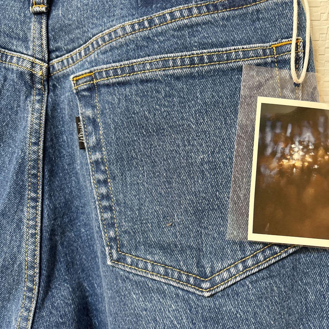 【SLOBE IENA】新品タグ付 LE DENIM ストレートパンツ 14.0