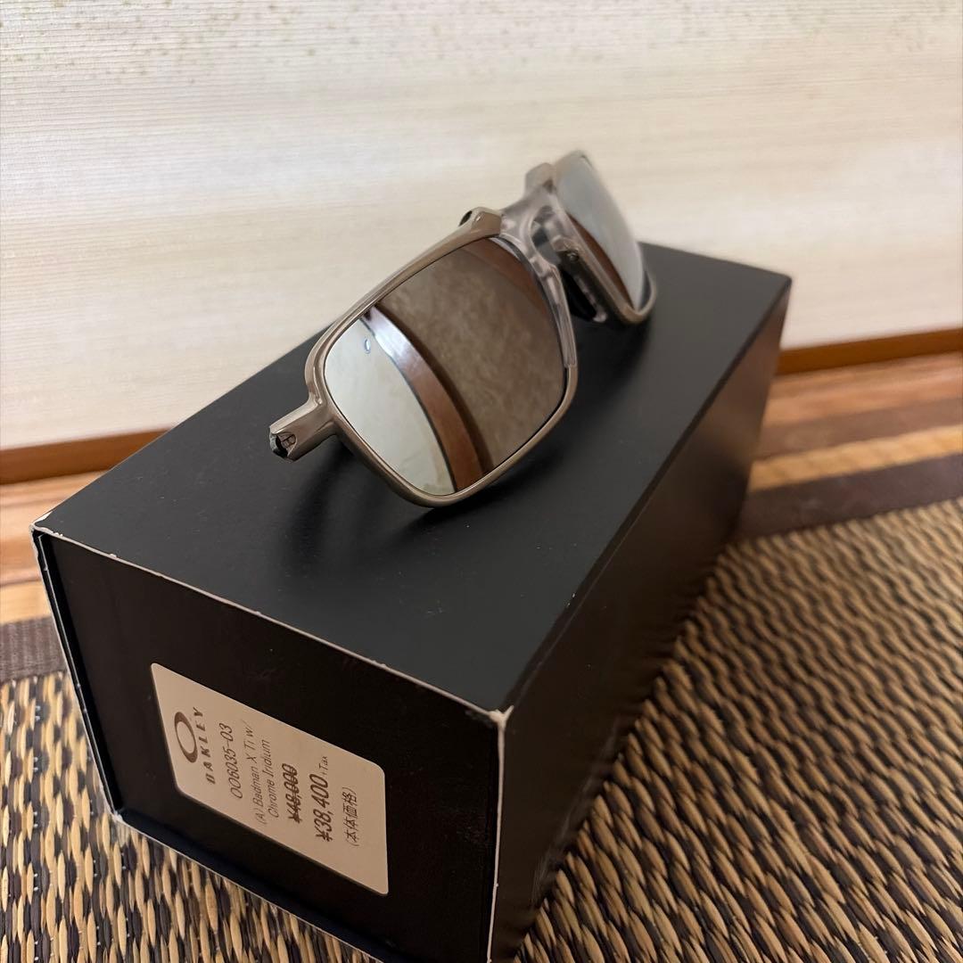 OAKLEY オークリー BADMAN サングラス X Ti/クロームイリジウム