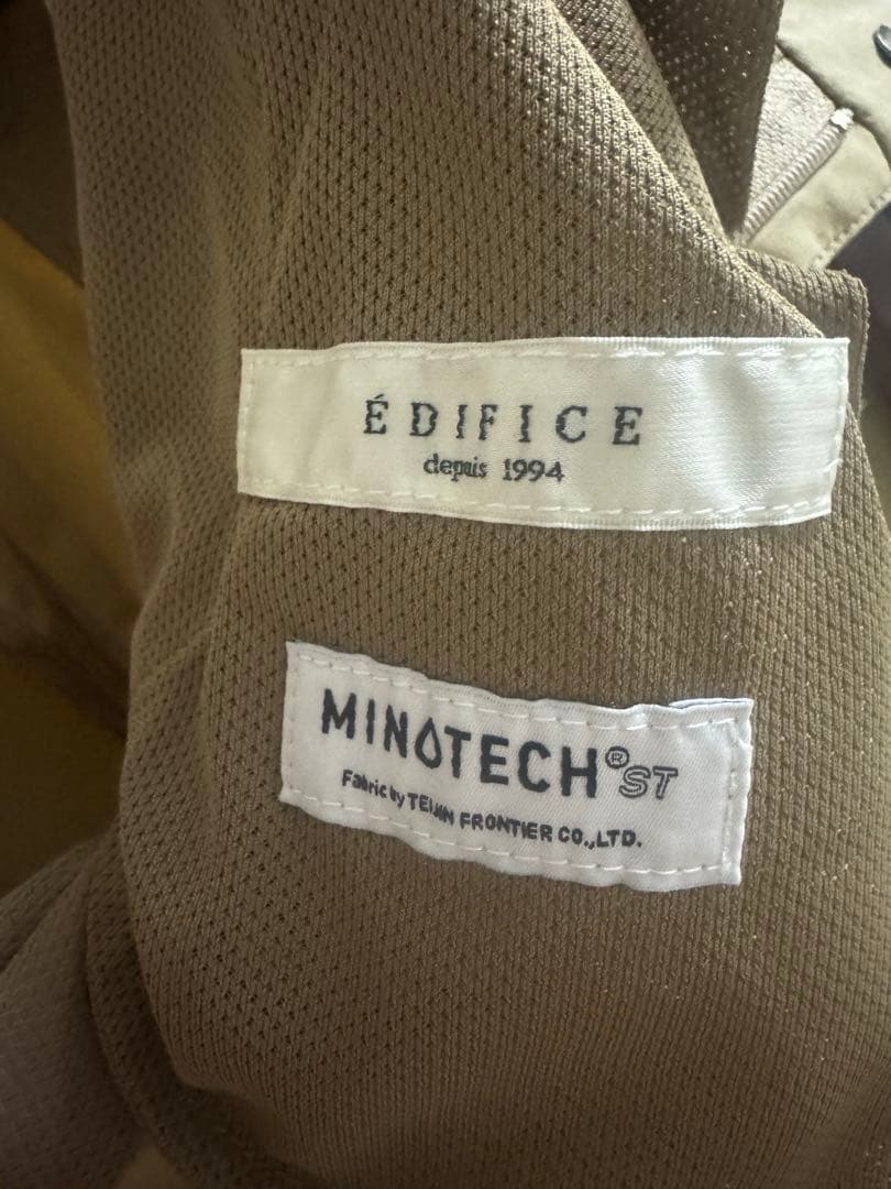 美品　エディフィス　MINOTECH カジュアルストレッチアンコンセットアップ