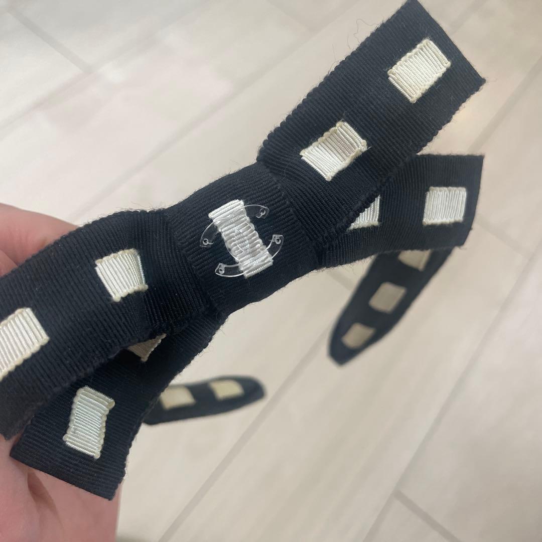 CHANEL シャネル カチューシャ リボン