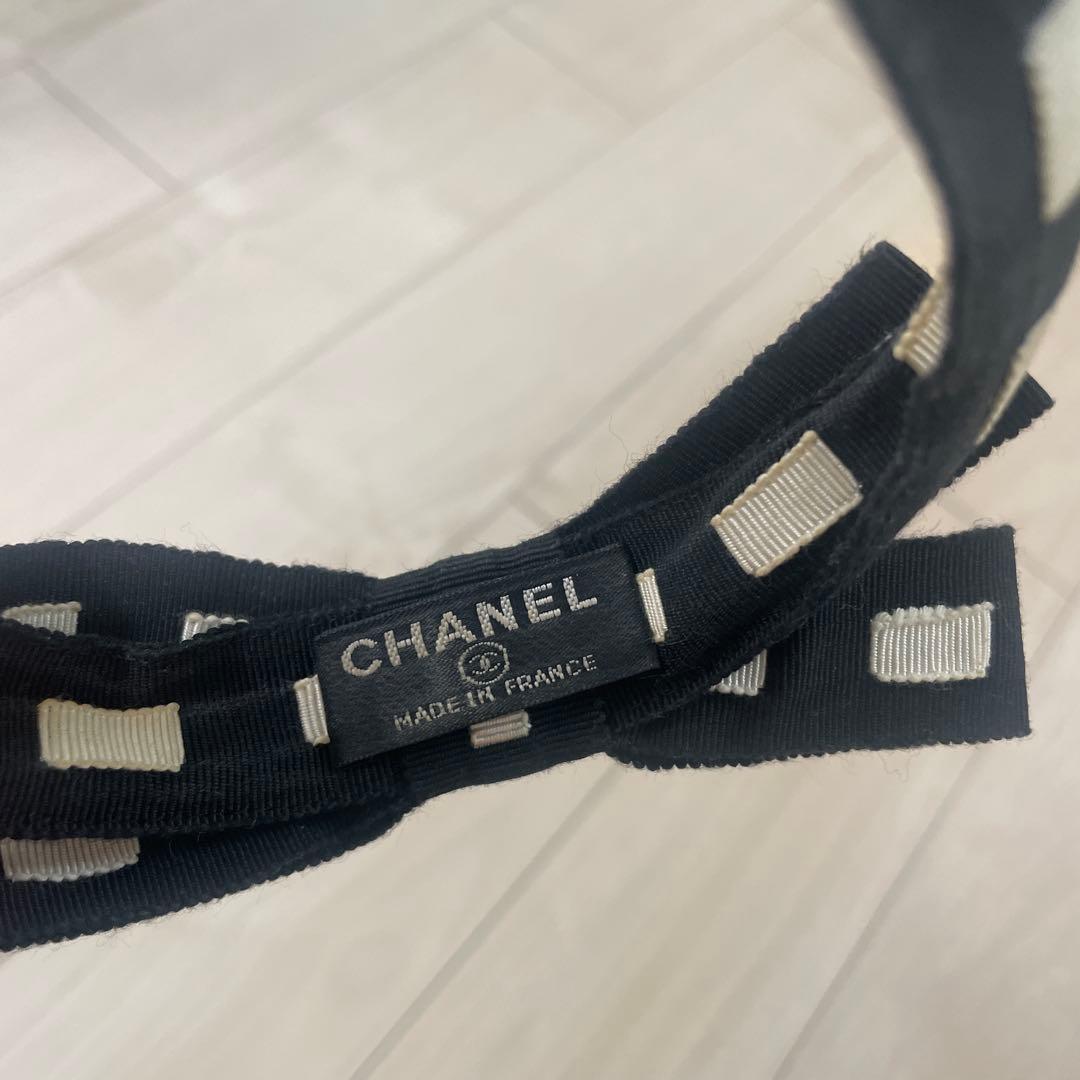 CHANEL シャネル カチューシャ リボン