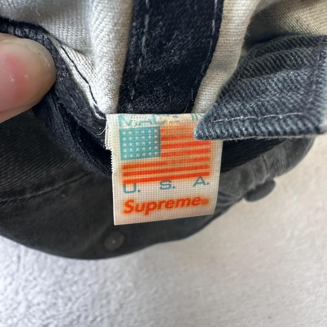 《 Supreme シュプリーム 》 ダークグレー キャップ かわいい 帽子