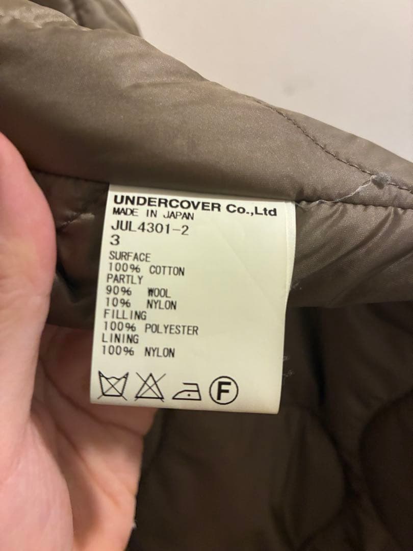 John UNDERCOVER ベージュ モッズコート