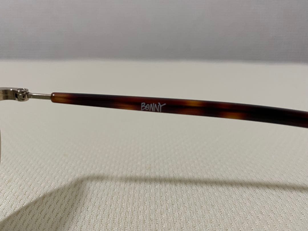 STUSSY サングラス ラウンド ゴールド×ブラウン