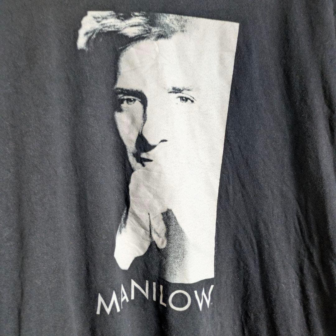 90s USA製　MANILOW　Tシャツ 　バンド　シングルステッチ　L