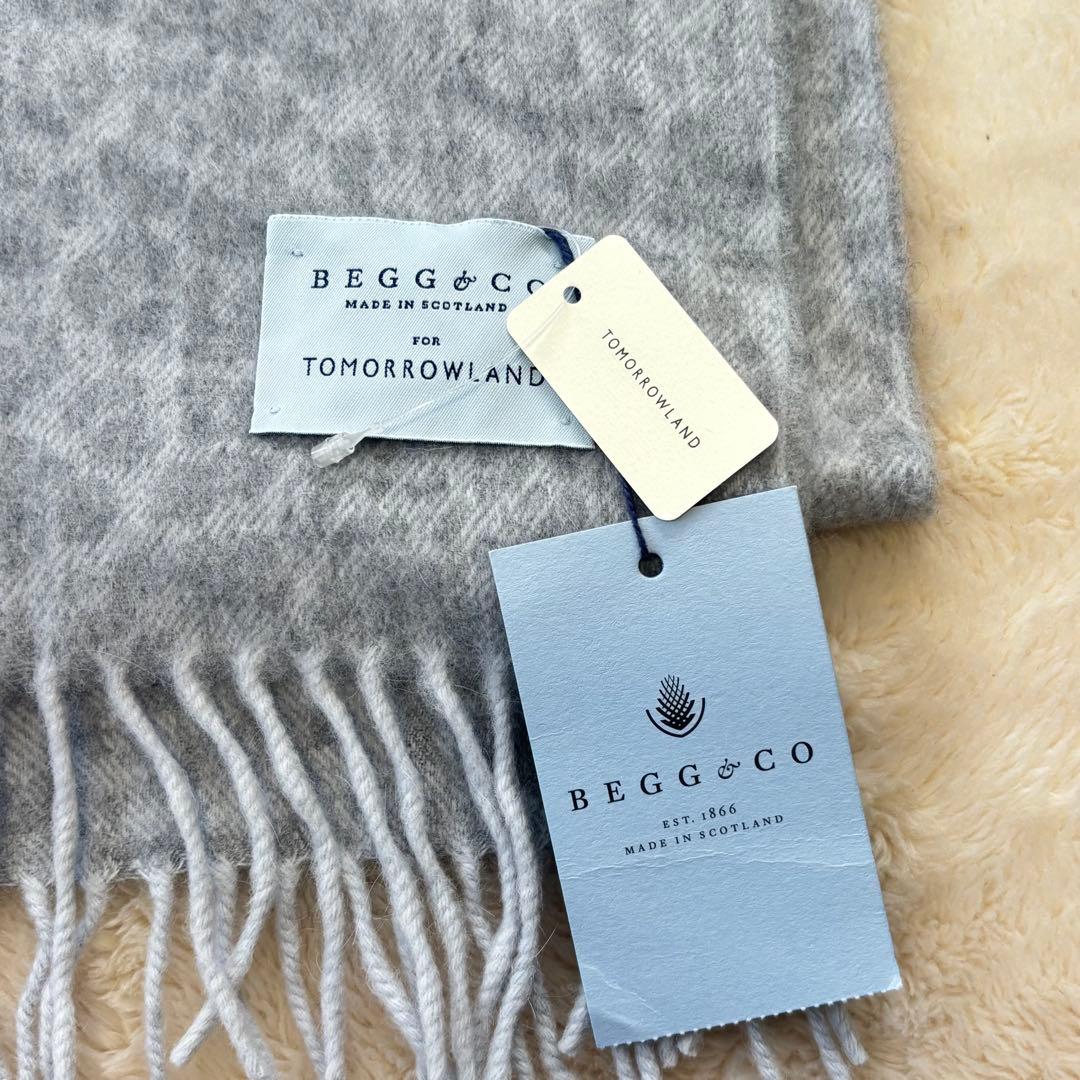 ⭐️未使用⭐️BEGG&CO ベグアンドコー 大判ストール　レオパード