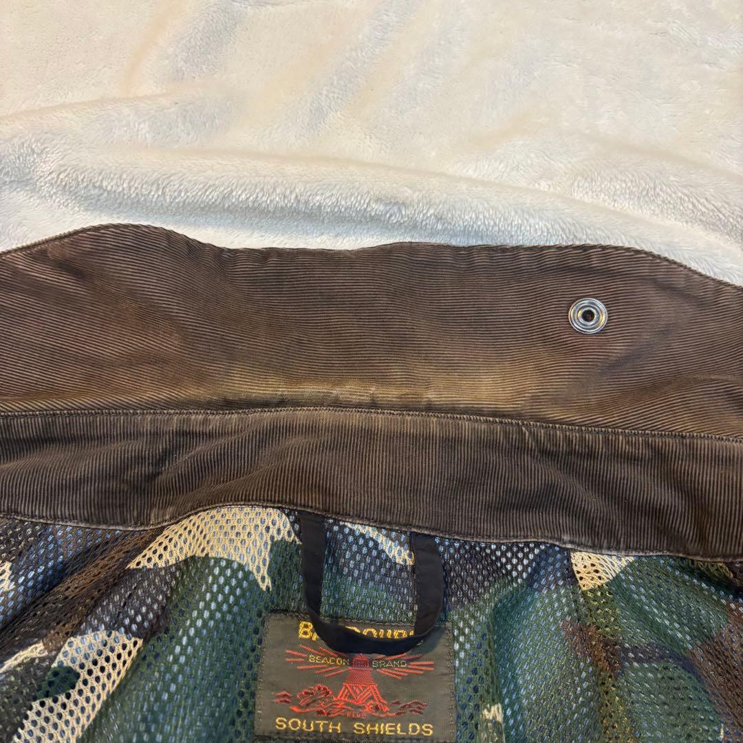 SOPHNET. × Barbour ブルゾン　ネイビー　カモフラ