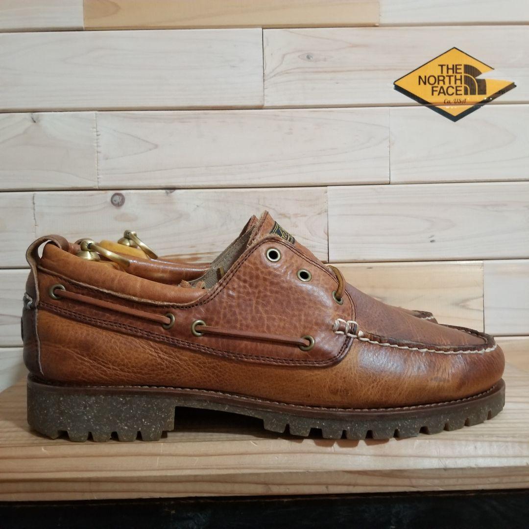 極美品　POLO RALPH LAUREN レザーデッキシューズ モカシン 28