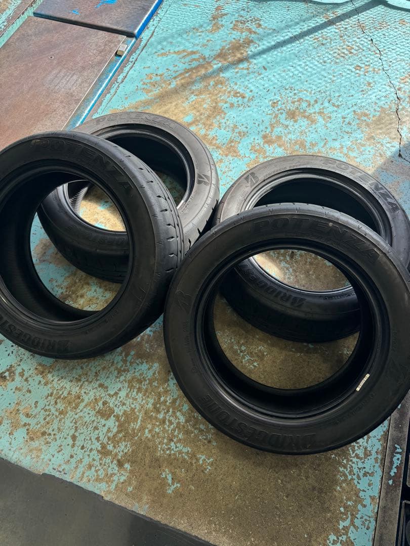ポテンザ RE-71RS 195/55R15 24年製 走行わずか
