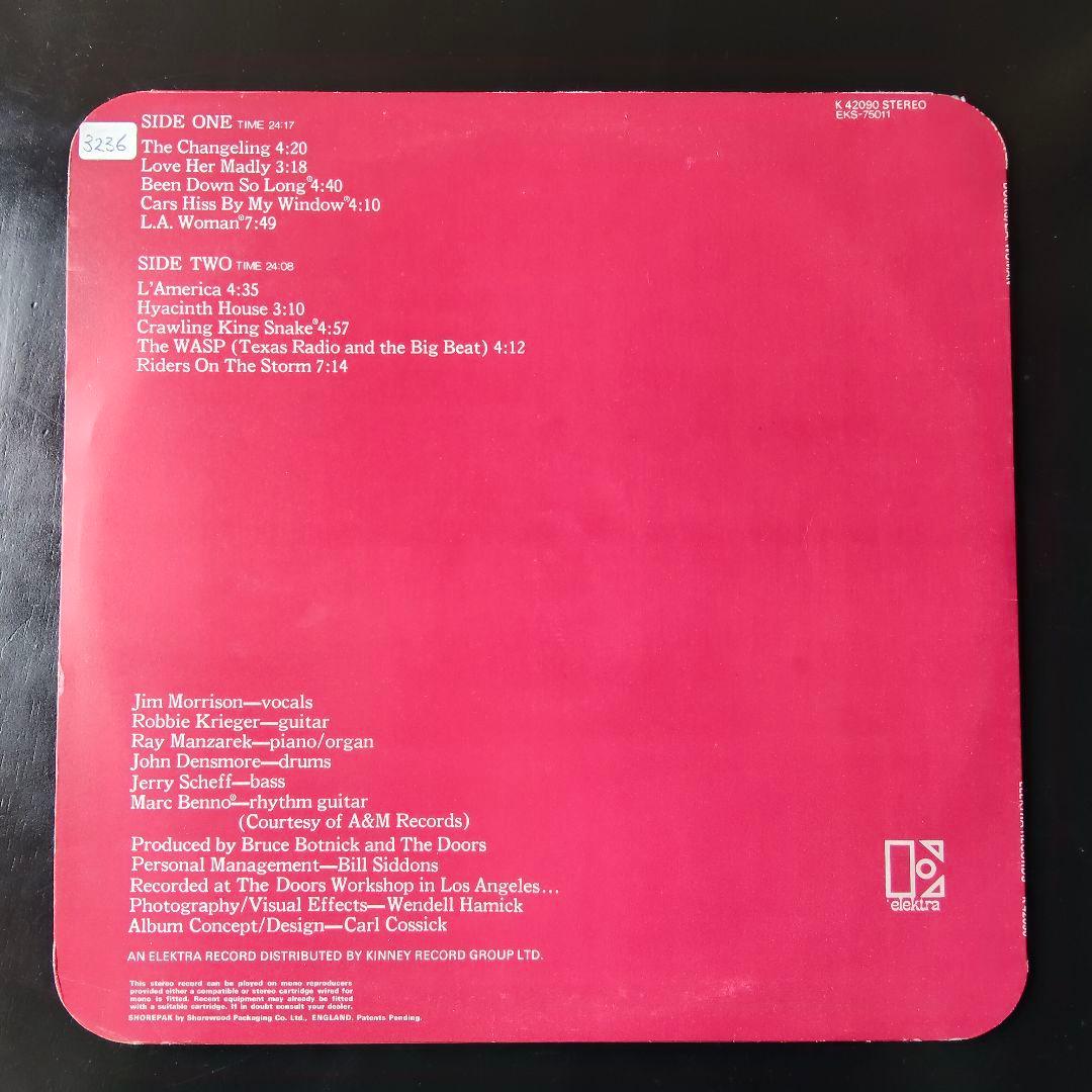 DOORS　ドアーズ　L.A.WOMAN　レコード