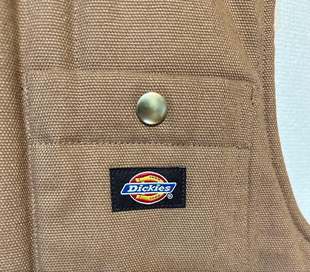 ディッキーズ　ダックキャンパス裏フリースベスト