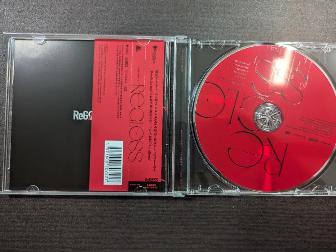 ホロライブ　ReGLOSS CD　轟はじめ直筆サイン入り（ホロカセット）
