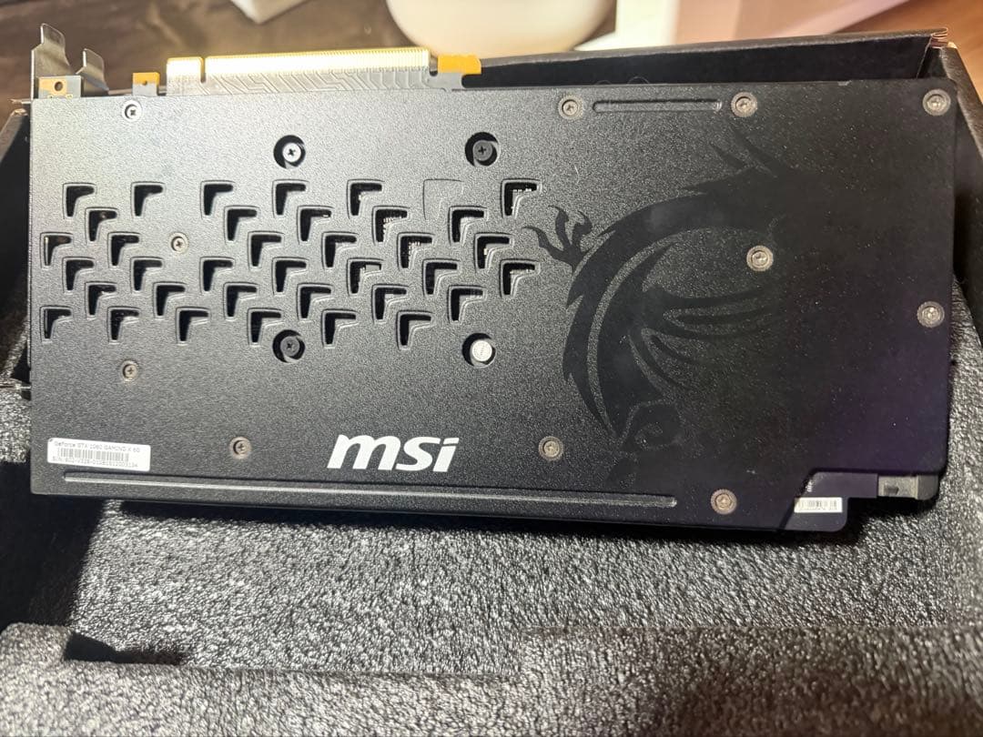 グラフィックボード・グラボ・ビデオカード MSI GTX 1060 Gaming X