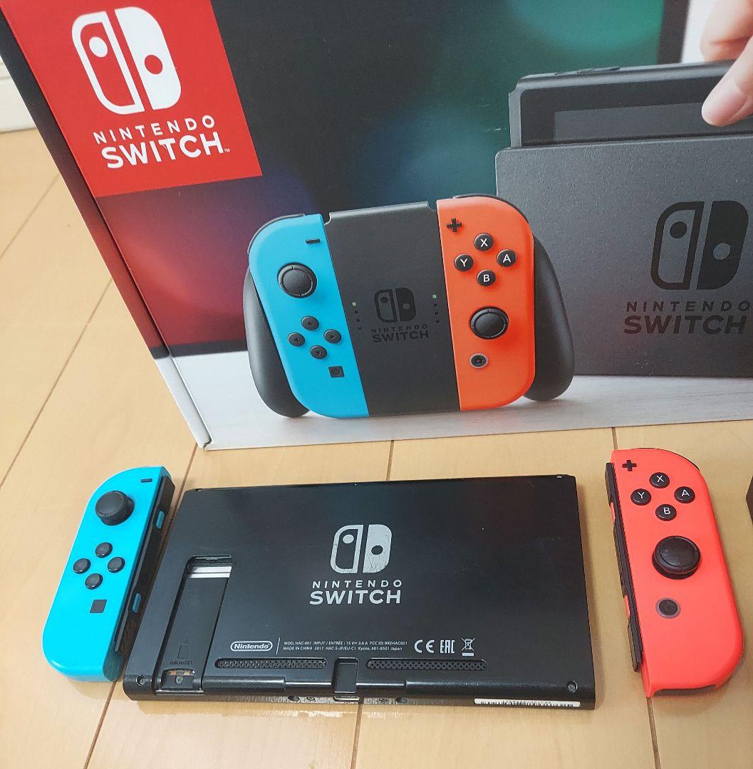 じ*き様 【限定セール価格】Nintendo Switch 本体　ジョイコン 青