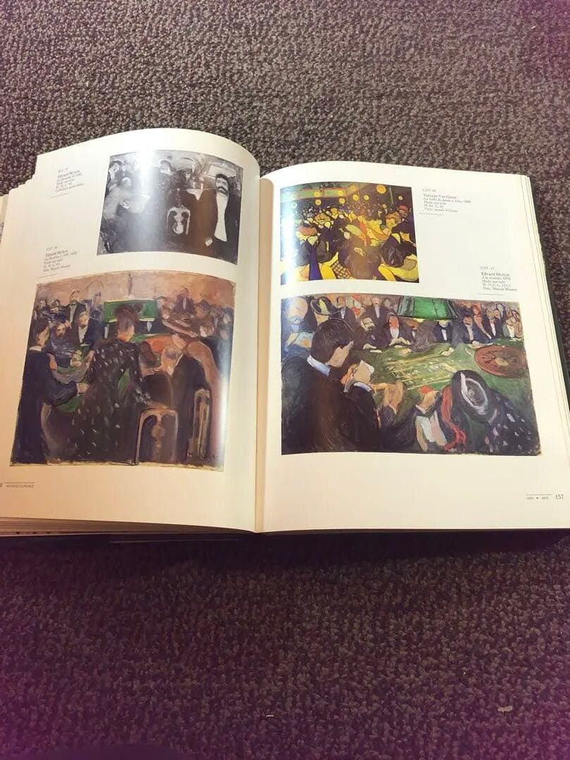 ムンク画集　洋書