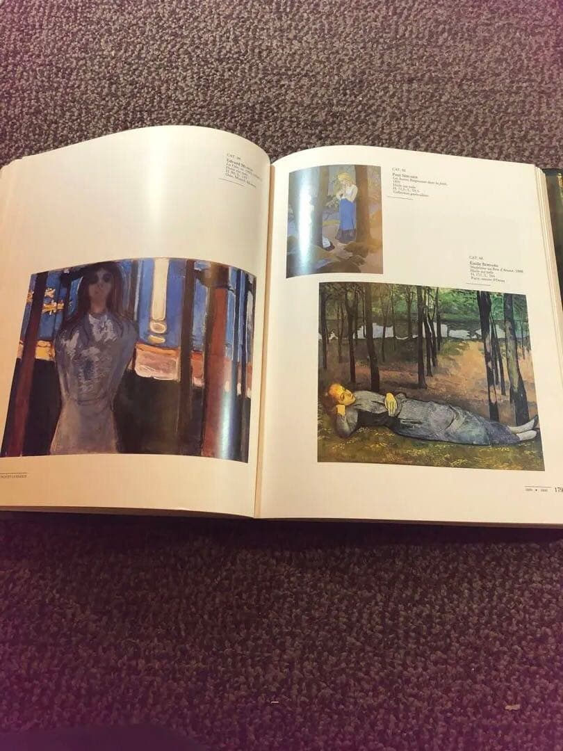 ムンク画集　洋書