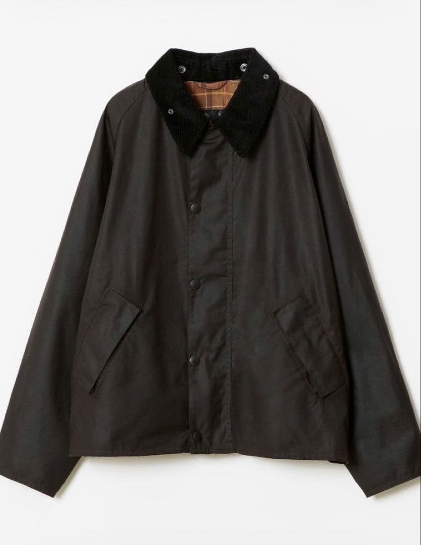 British made別注Barbour トランスポート ラスティック 36