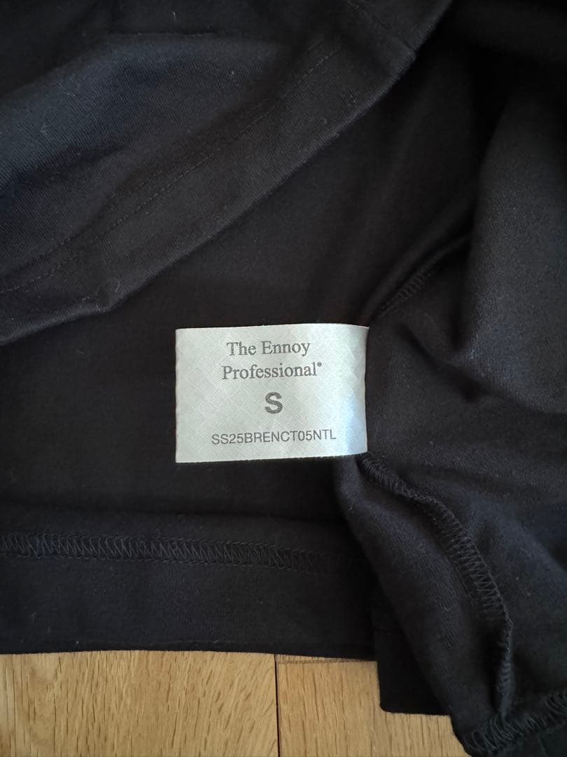 トップス ENNOY Professional S/S T-Shirt Black25SS