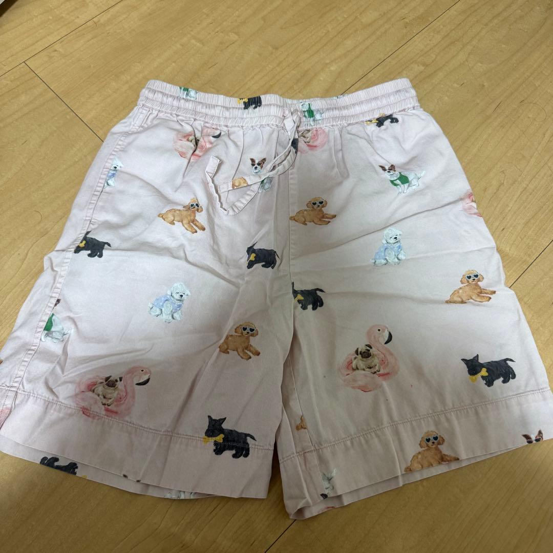 ジェラートピケ ジェラピケ パグ ドッグ 犬 セットアップ ルームウェア ピンク