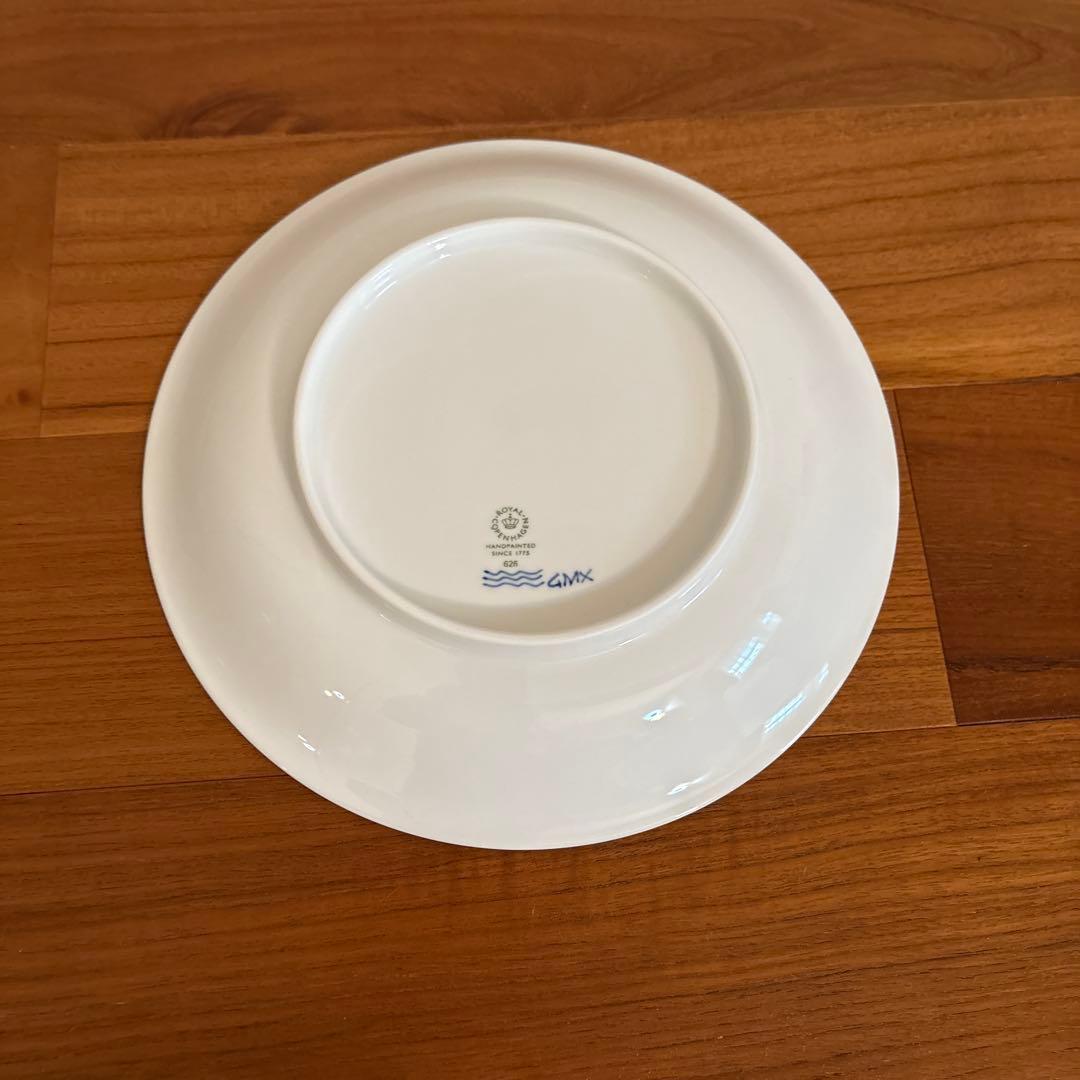 皿・プレート   Blue Palmette Plate x 2