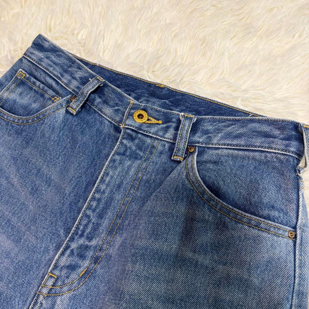美品　Spick&Span 5 1/2 CURVE LINE DENIM 27