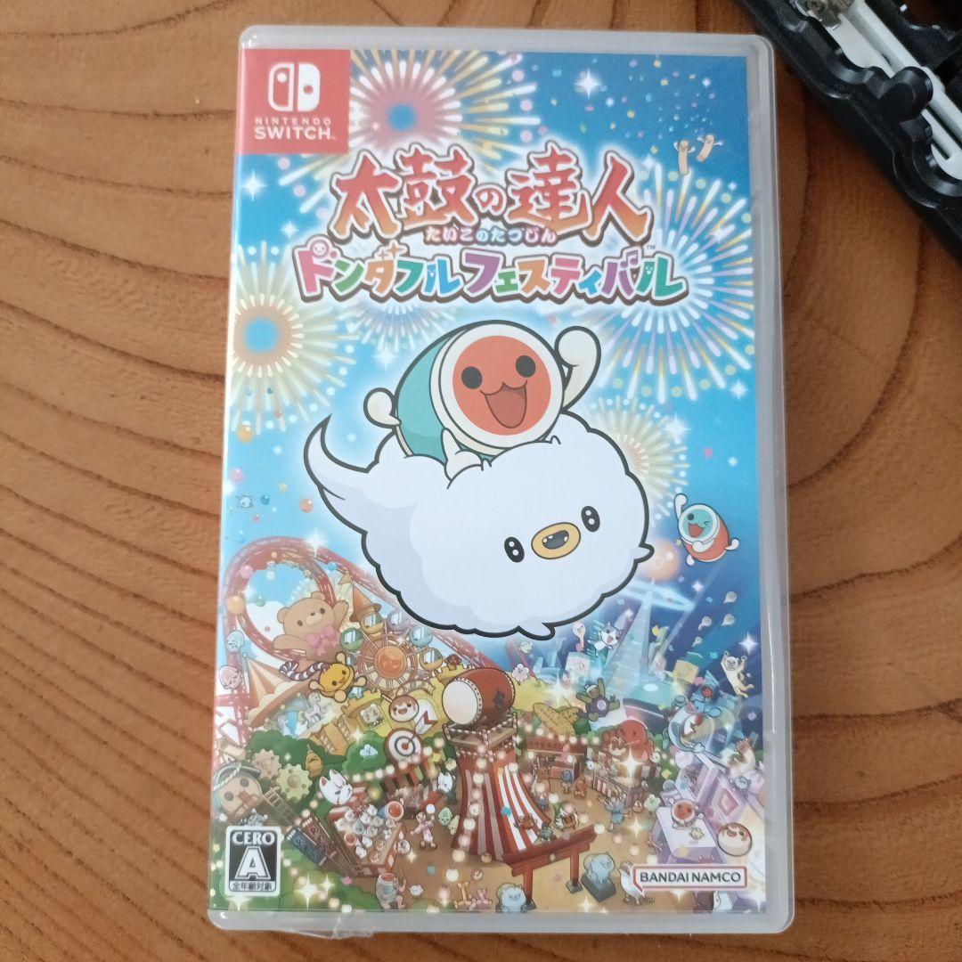 太鼓の達人　ドンダフルフェスティバル　【パッケージ版ソフト＋バチ】