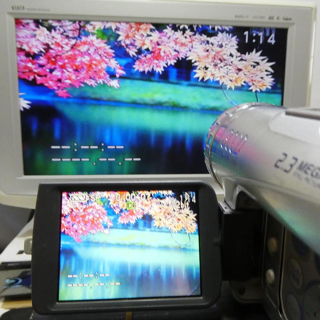 動作良好 パナソニック NV-GS200 MiniDVビデオDVDダビングに最適