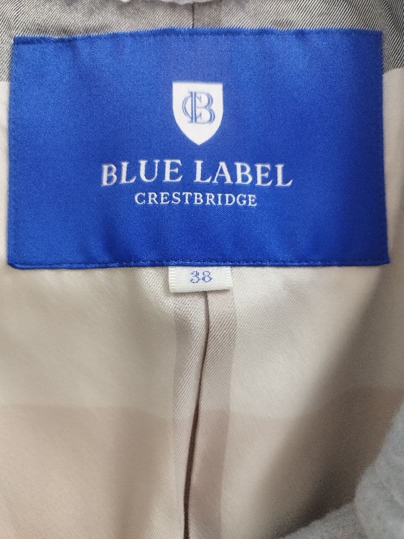 BLUE LABEL CRESTBRIDGE ロングコート 38
