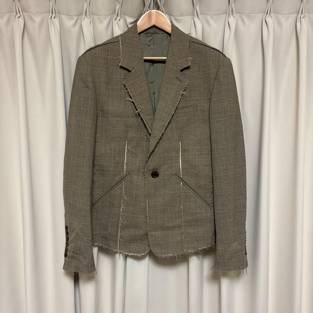 ROUGH WOOL COMPACT JACKET .15【BEIGE】