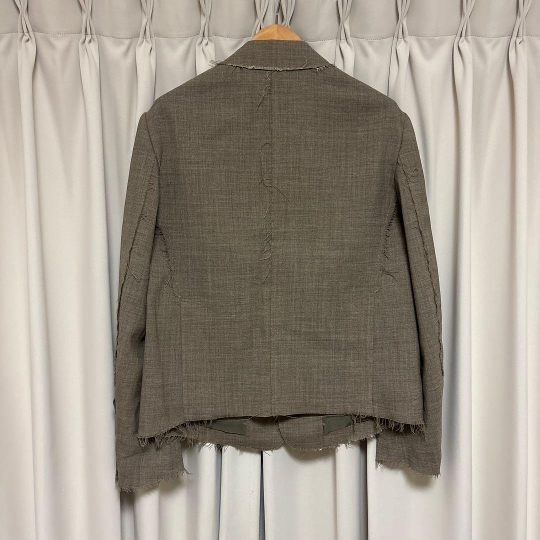ROUGH WOOL COMPACT JACKET .15【BEIGE】