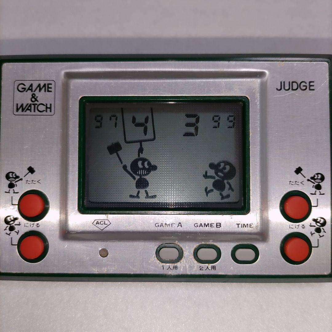 ゲーム＆ウォッチ　ジャッジ前期版 モスグリーン