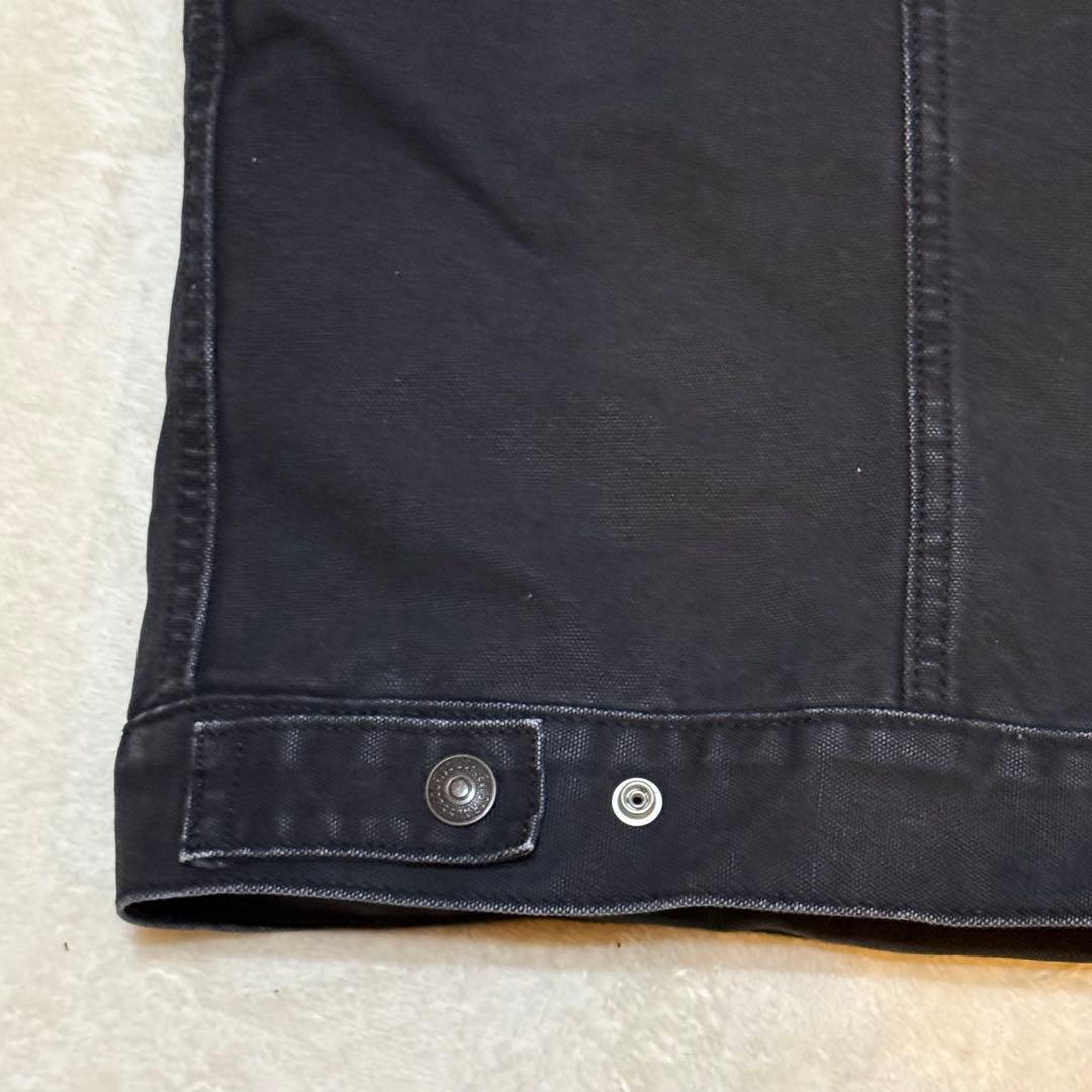 \"Levi’s U.S.NAVY ワッペン ボアベスト XL 黒 希少 \"