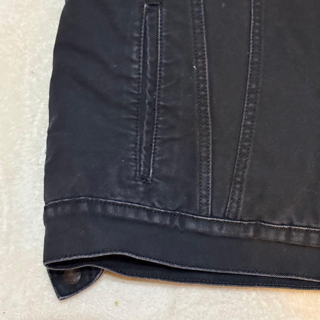 \"Levi’s U.S.NAVY ワッペン ボアベスト XL 黒 希少 \"