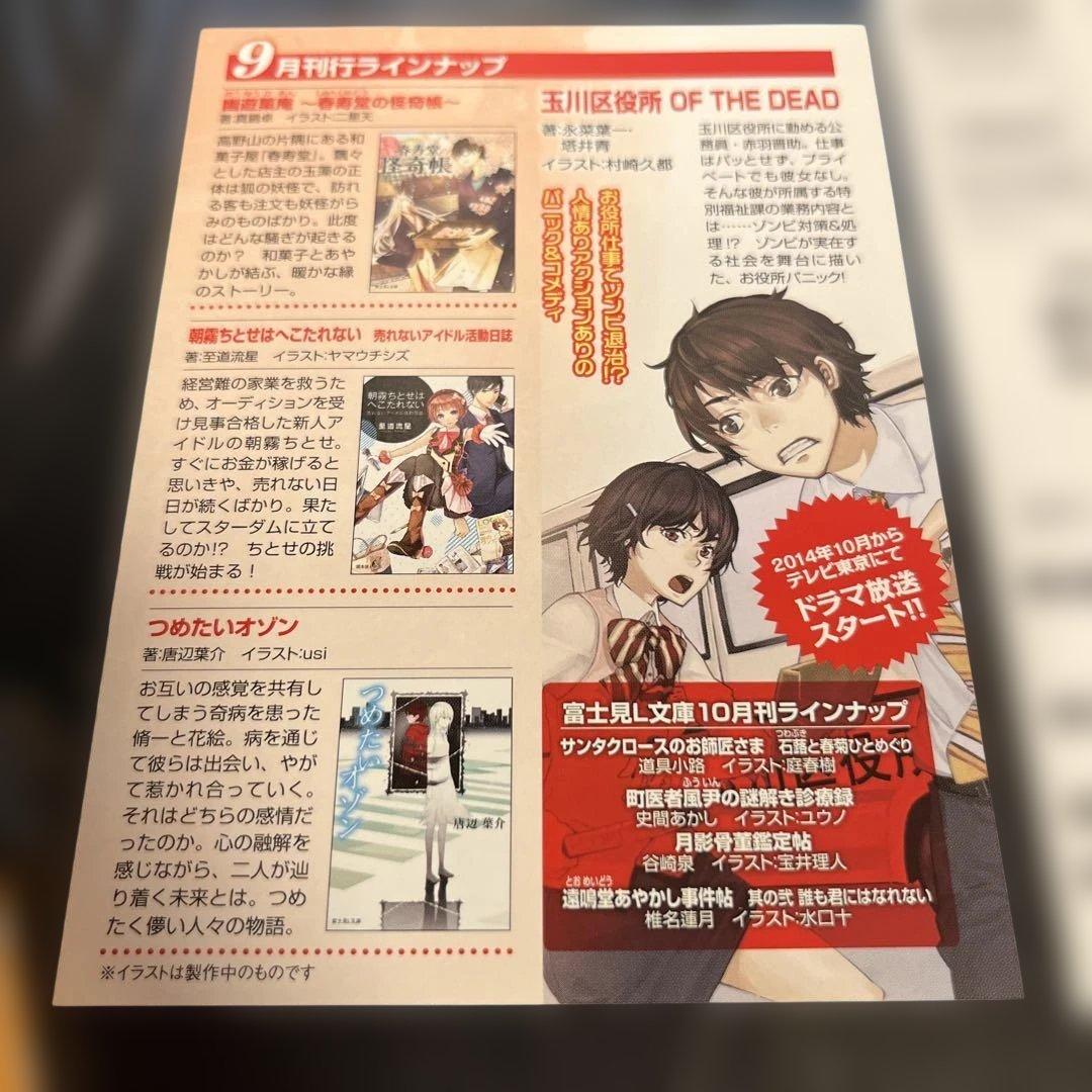 つめたいオゾン 唐辺葉介 初版 帯付き