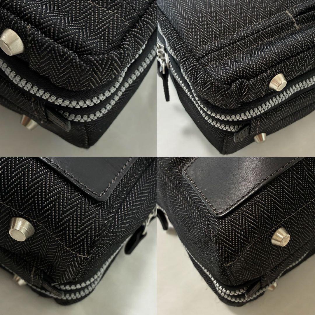 【極美品】 ポールスミス ソフトコレクション ヘリボーン ビジネスバッグ A4可