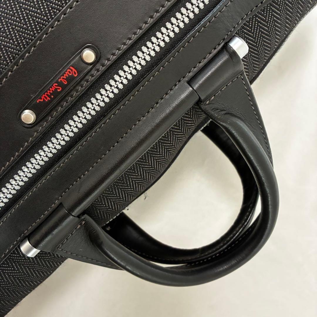【極美品】 ポールスミス ソフトコレクション ヘリボーン ビジネスバッグ A4可