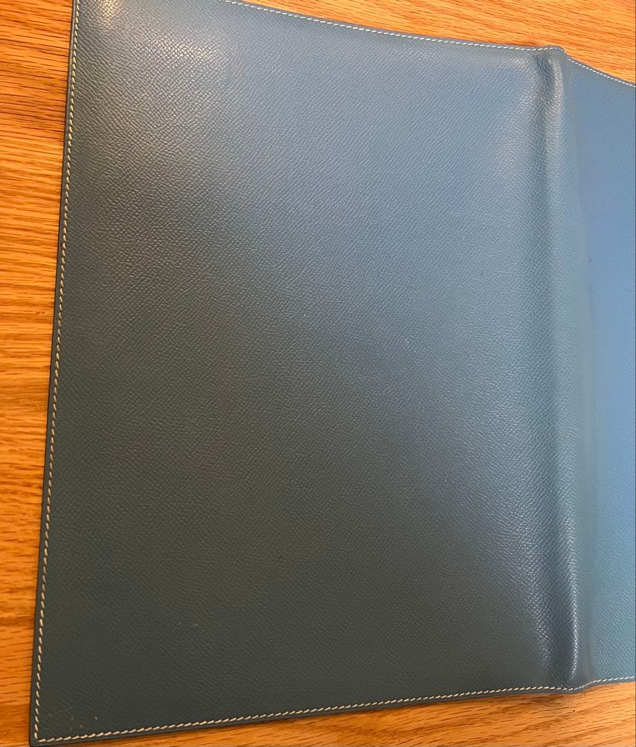 HERMES　エルメス　A4サイズ　ノートカバー　バイカラー