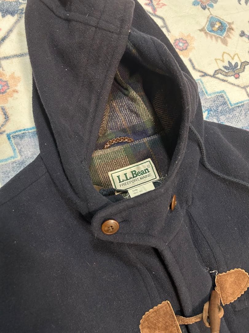 超希少 70s〜80s L.L.BEAN ウール ダッフルコート USA製