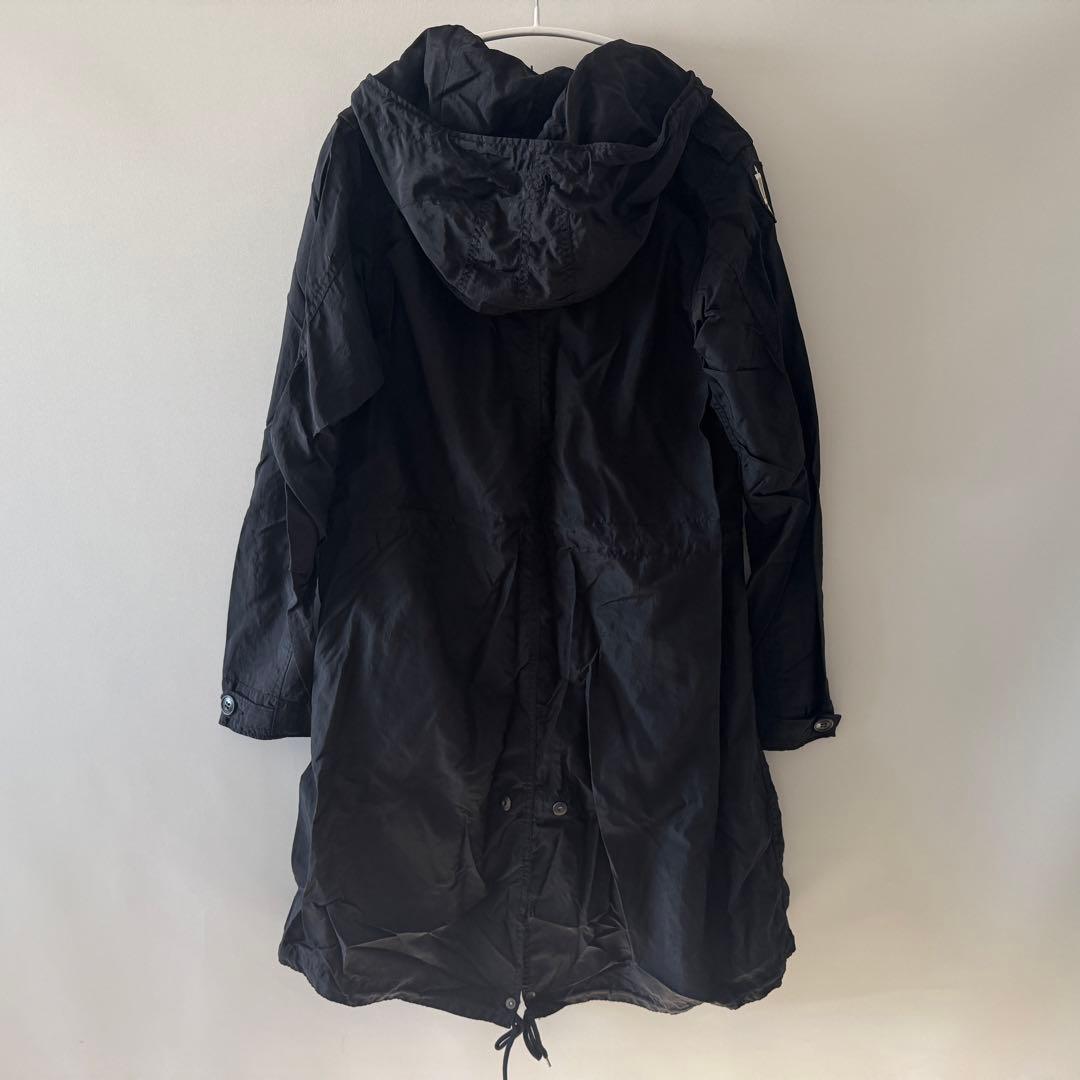Hysteric Glamour ヒス ナイロン コート 薄手 黒 春