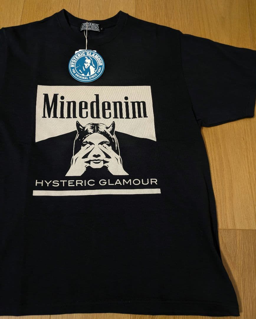 新品　ヒステリックグラマー MINEDENIM Tシャツ　L　マインデニム