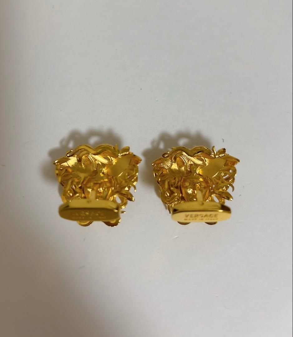 ヴェルサーチェ　VERSACE カフリンクス　メデューサ　ゴールド