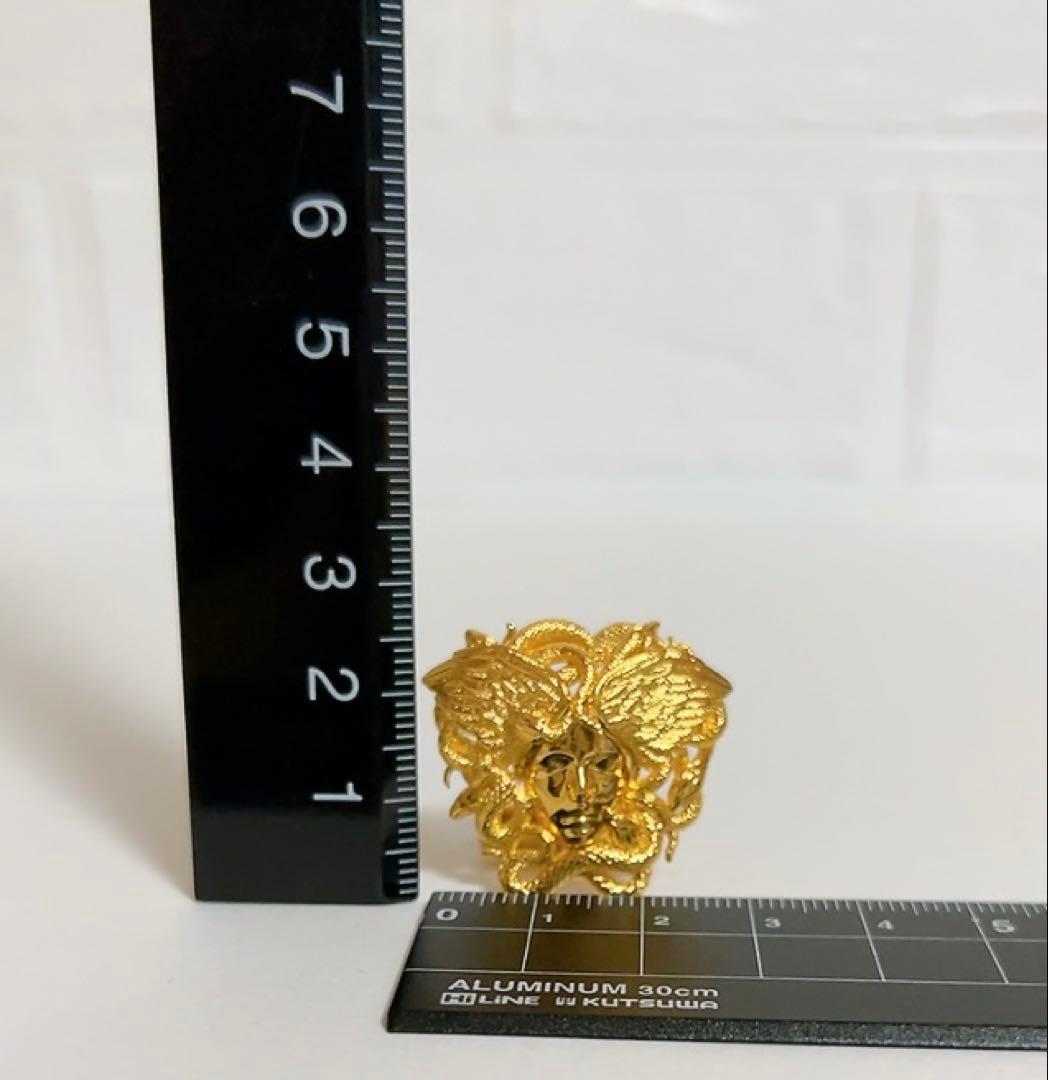 ヴェルサーチェ　VERSACE カフリンクス　メデューサ　ゴールド