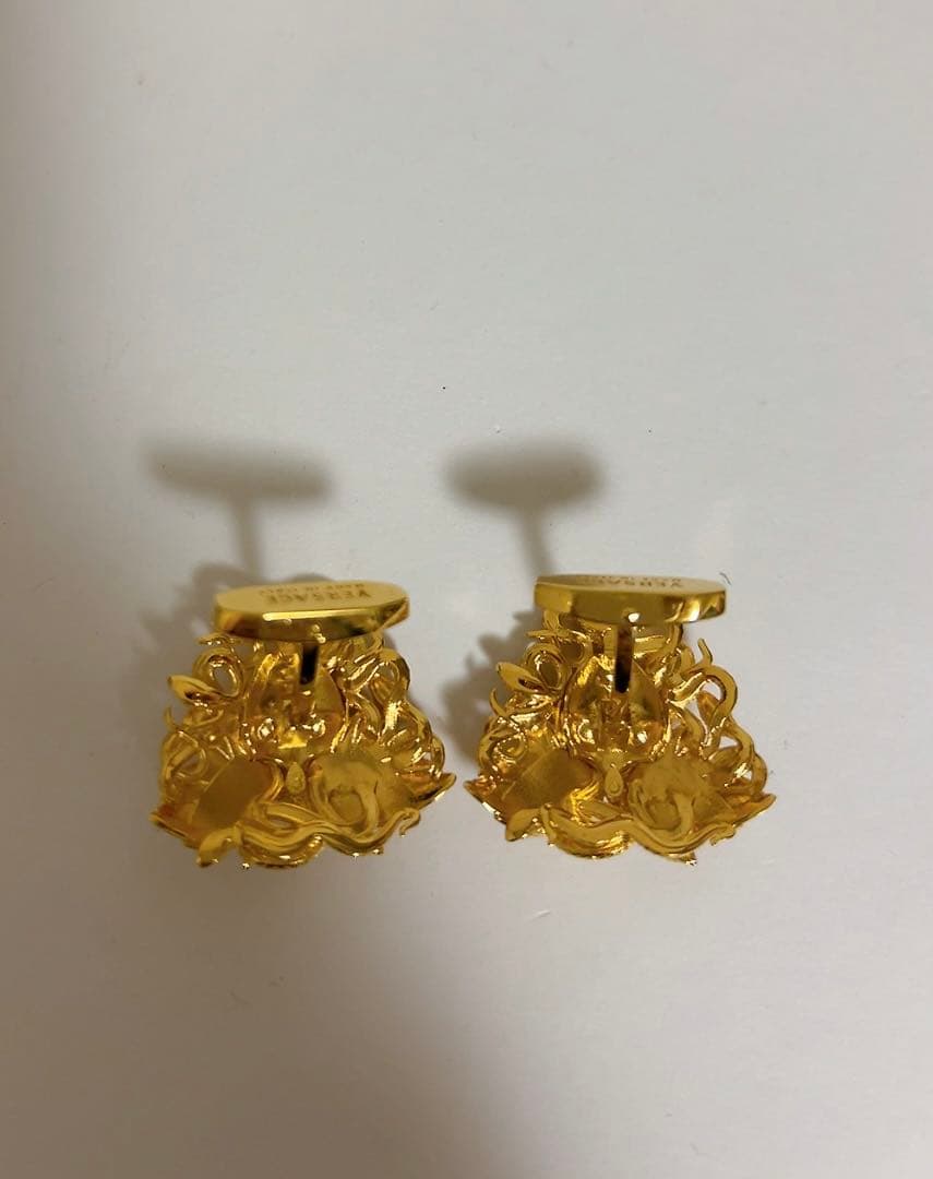 ヴェルサーチェ　VERSACE カフリンクス　メデューサ　ゴールド