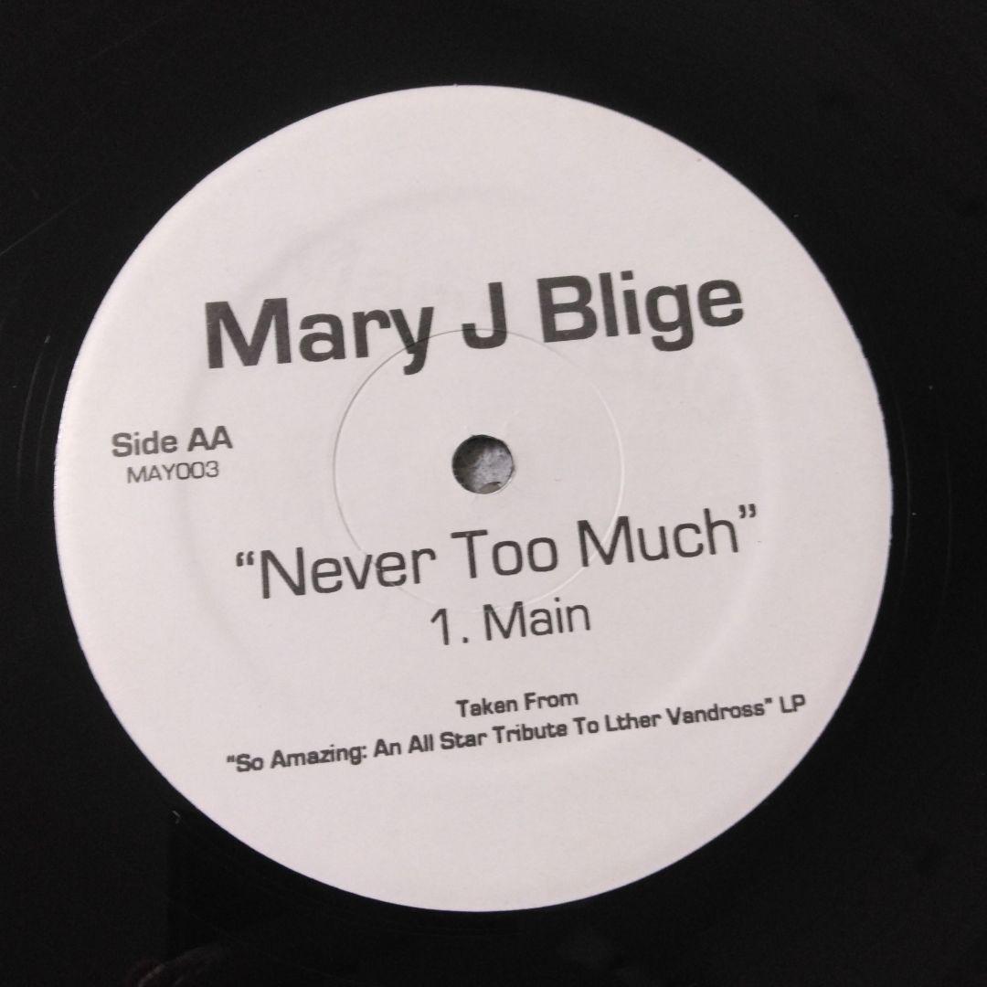 Mary J Blige Be Without You レコード レア まとめ