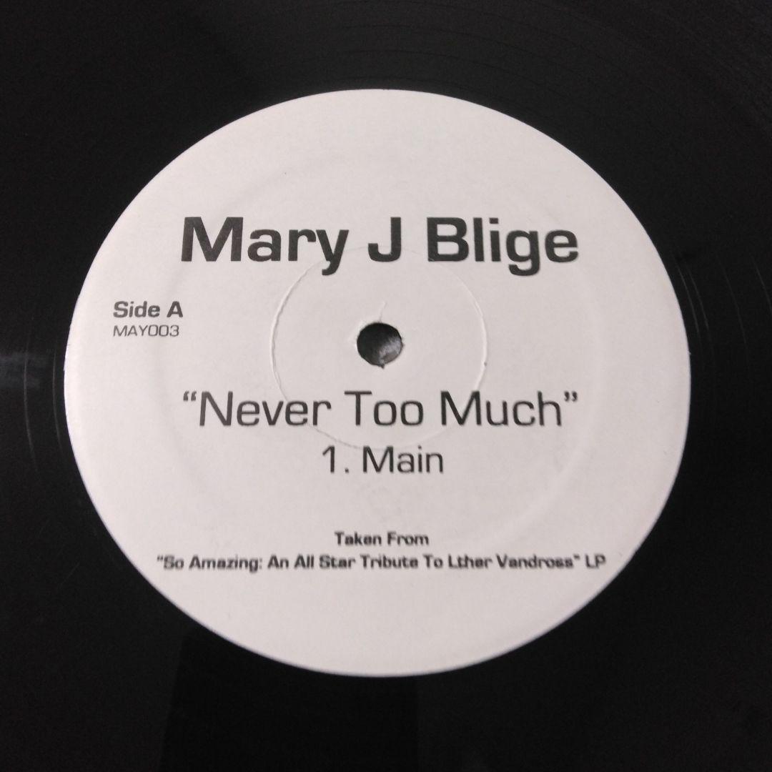 Mary J Blige Be Without You レコード レア まとめ