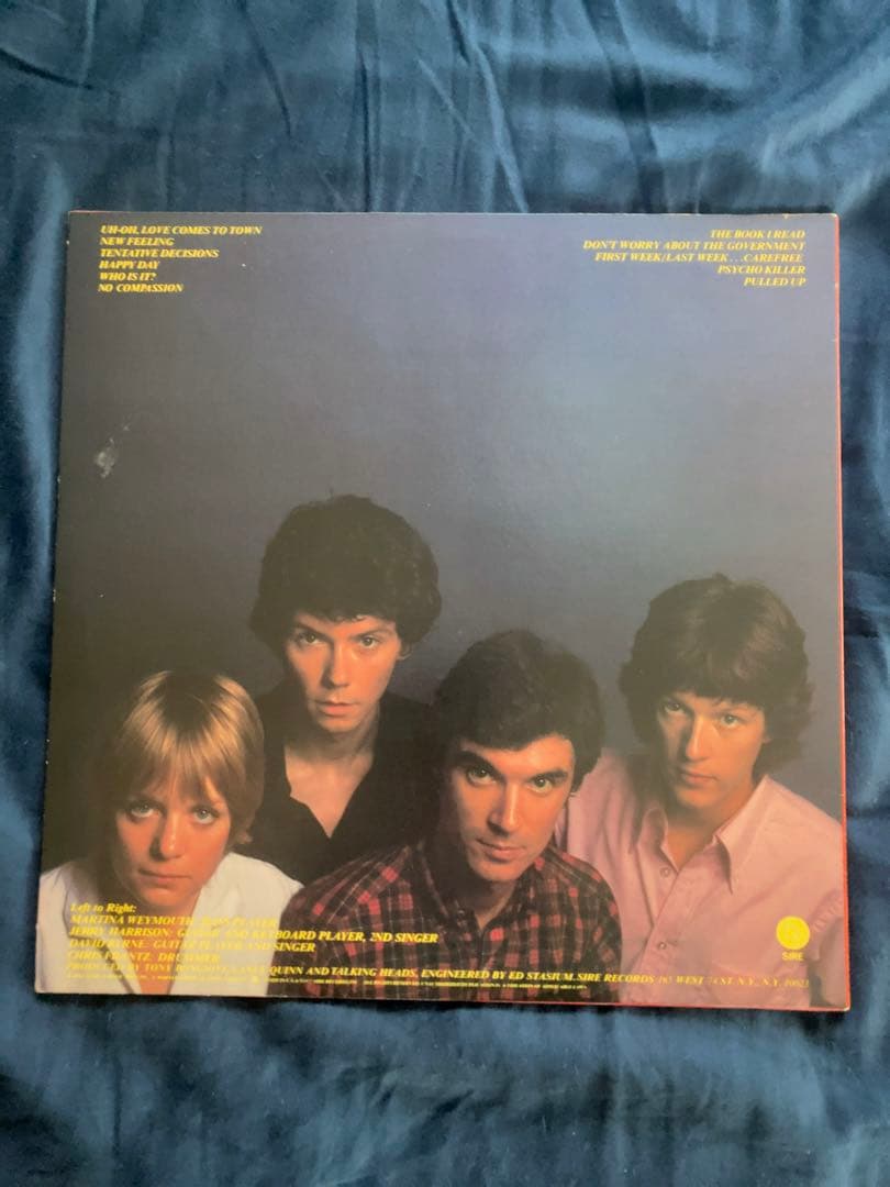 トーキングヘッズ / TALKING HEADS 77 【アナログレコード】