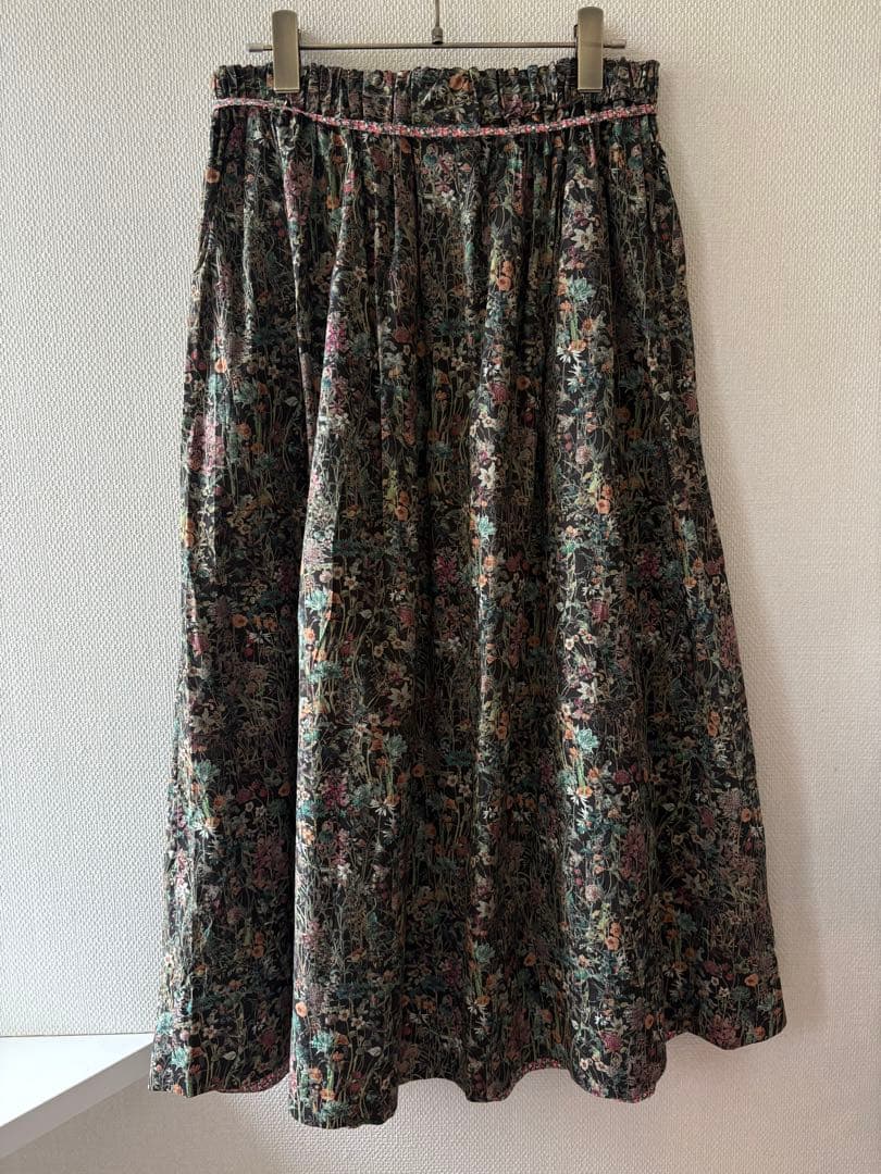 【新品】ICHI Antiquites コットン リバティ スカート イチ