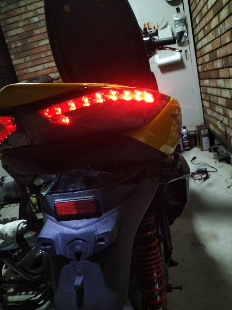 シグナスX　3型　KOSO　インフィニティテール　球切れあり